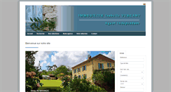 Desktop Screenshot of immobilier-vercant.com
